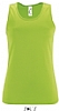 Camiseta Tecnica Tirantes Mujer Sporty Sols - Color Verde Neon